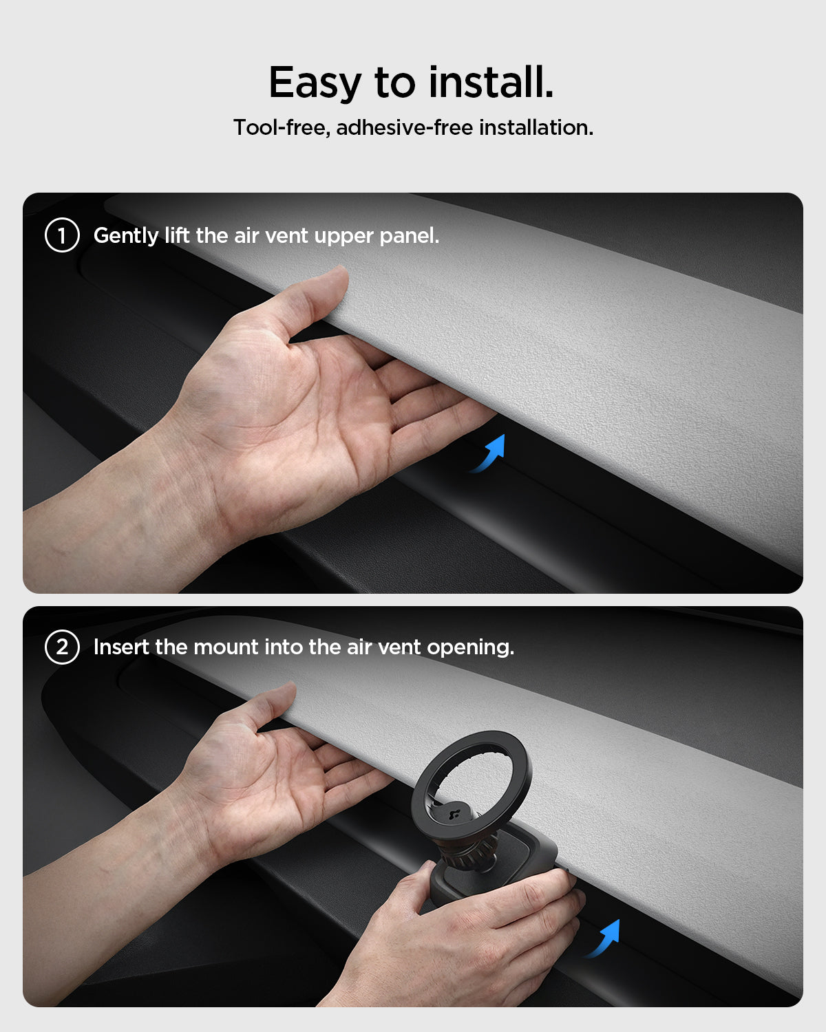 Tesla Models - Airvent Mount | TAM100 (Mag Fit)